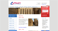 Desktop Screenshot of palety-nitra.sk